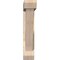 Ekena Millwork Traditional Slat Smooth Bracket w/ Offset Brace, Douglas Fir, 5 1/2"W x 28"D x 28"H BKT0604X28X28TRA06SDF - alternate 2